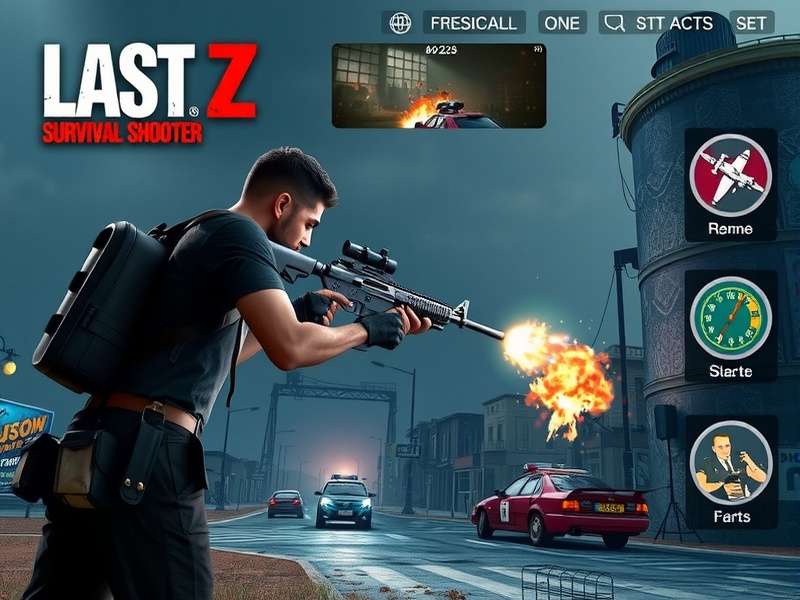 Last Z Survival Shooter गेमप्ले स्क्रीनशॉट