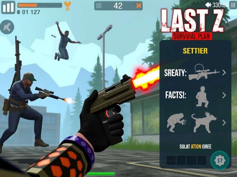 Last Z Survival Shooter iOS Game Screenshot