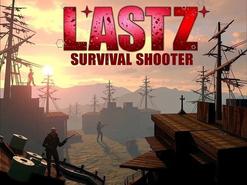 Last Z Survival Shooter apocalyptic city landscape with zombies