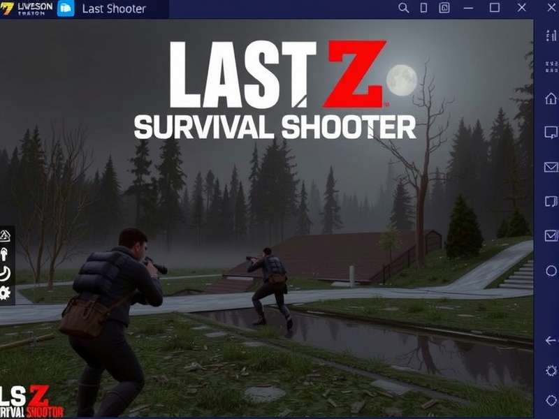 Last Z Survival Shooter gameplay screenshot showing action and zombies