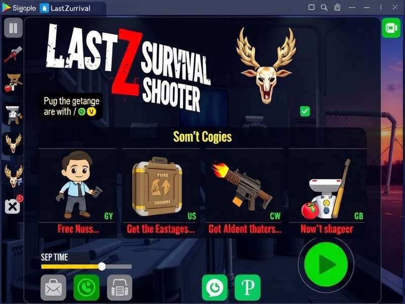 Last Z Survival Shooter Modification Garage Interface