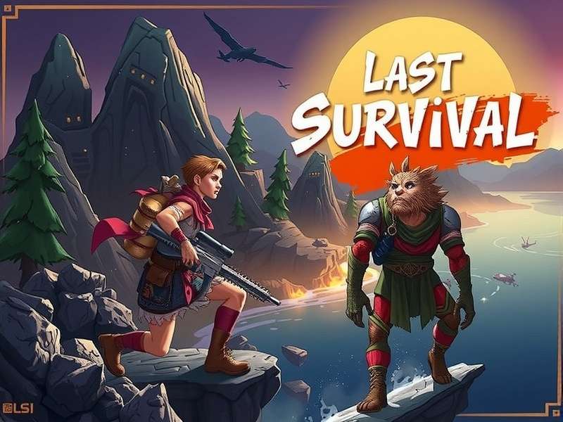 Last Z Survival Shooter gameplay screenshot showcasing intense zombie combat in a ruined city