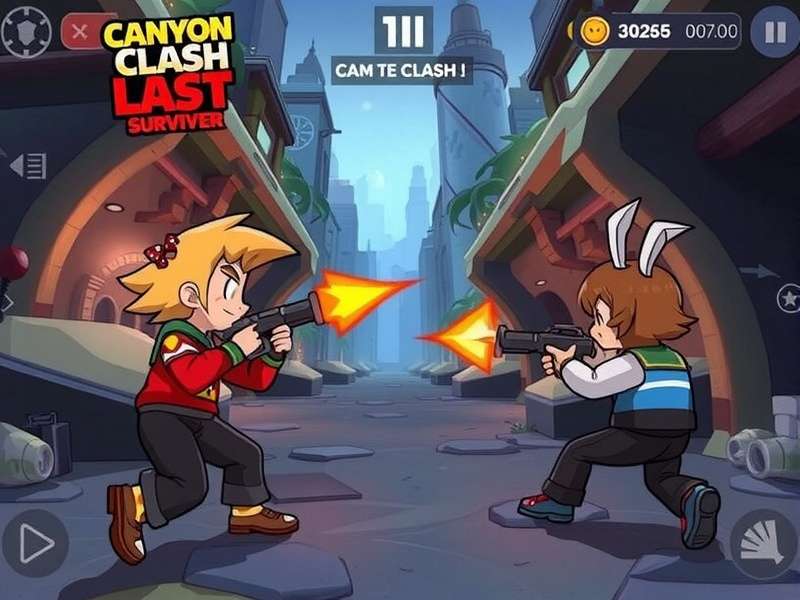 Canyon Clash Last Z Survival Shooter intense battle scene