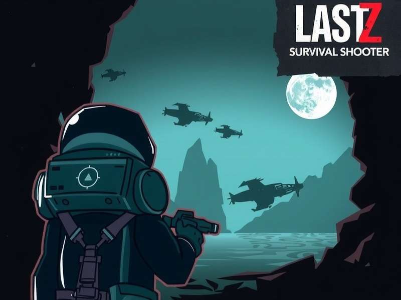 Last Z Survival Shooter gameplay screenshot showing character fighting zombies