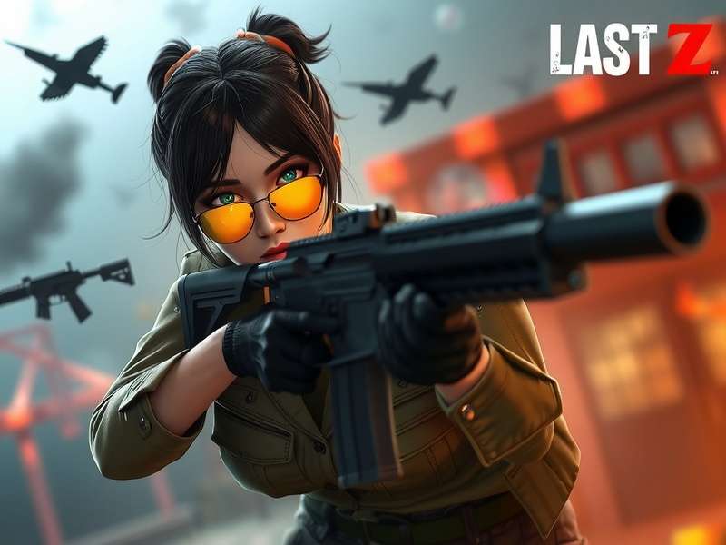 Last Z Survival Shooter Ads Actress behind the scenes on set