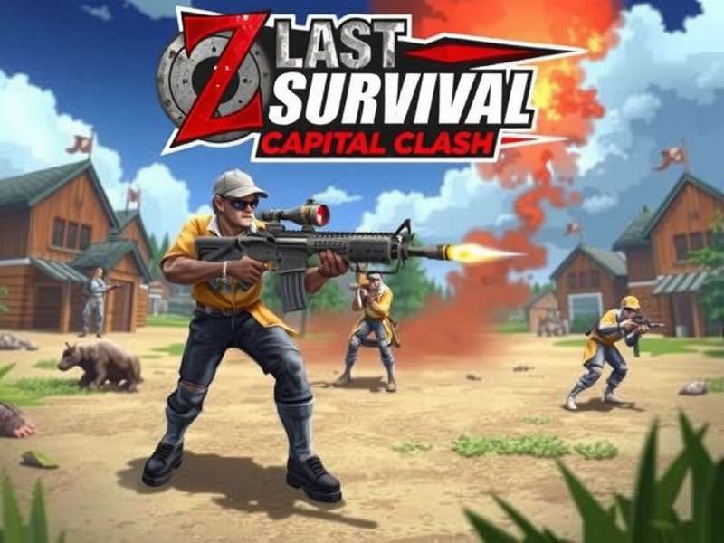 Last Z Survival Shooter Capital Clash map overview showing urban ruins and key landmarks