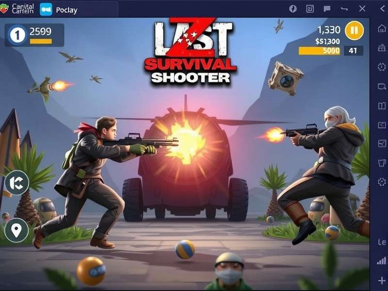 Last Z Survival Shooter Capital Clash gameplay screenshot showing intense battle action