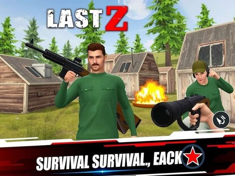 Last Z Survival Shooter Gameplay Scene