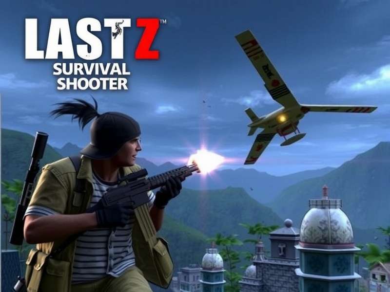 Last Z Survival Shooter PC gameplay action screenshot with zombie hordes and tactical combat