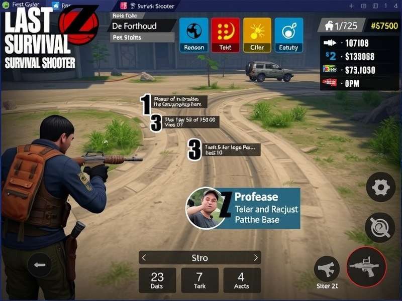 Last Z Survival Shooter gameplay overview showing heroes and zombie horde