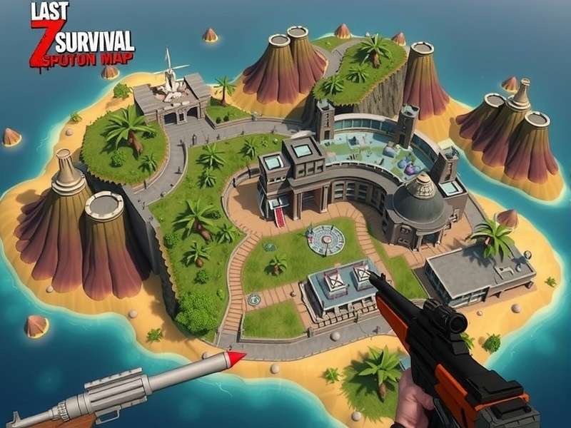 Last Z Survival Shooter Season 2 Map full overview with all named zones and loot hotspots