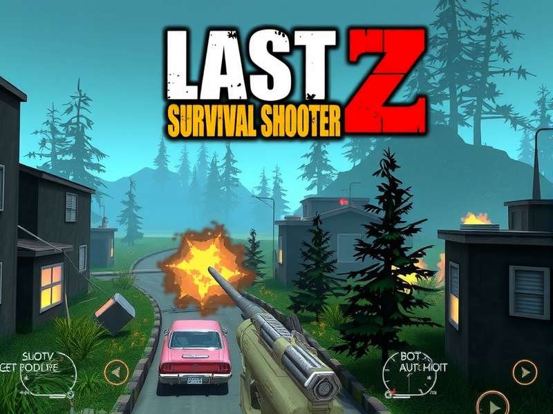 Last Z Survival Shooter Season 2 Map Scorched Valley with key locations and loot zones