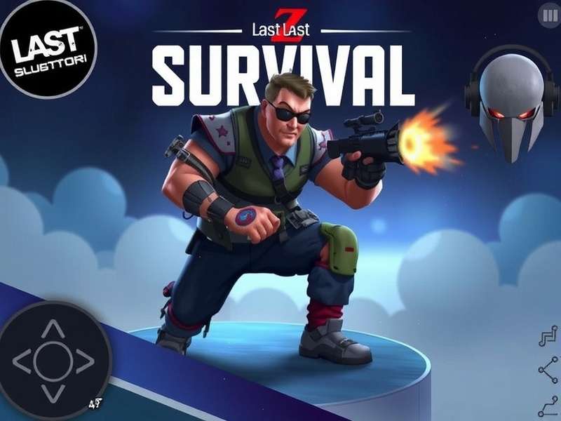 Last Z Survival Shooter Season 2 Ruined City map screenshot with marked loot routes and boss spawn points