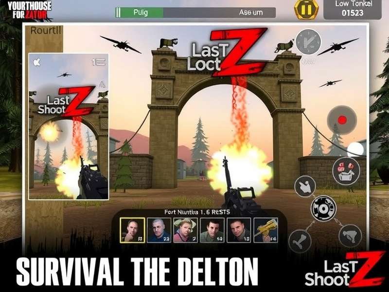 Last Z Survival Shooter For PC — intense zombie combat screenshot